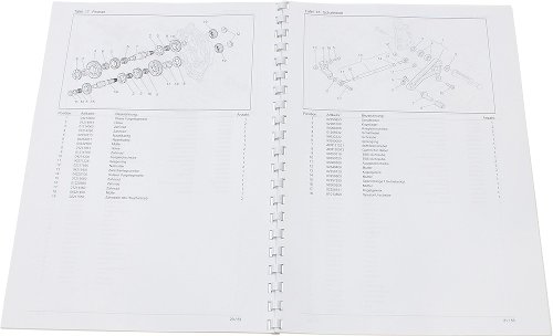 Moto Guzzi Spareparts catalog - 1000 MGS-01 Corsa