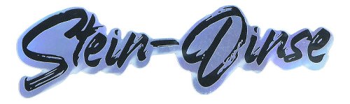 Stein-Dinse Sticker, 104x30mm, holo lettering