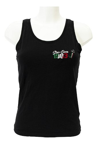 Stein-Dinse camiseta sin mangas negra, talla L