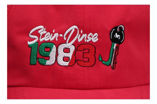 Stein-Dinse cappellino con visiera, rosso, leggero