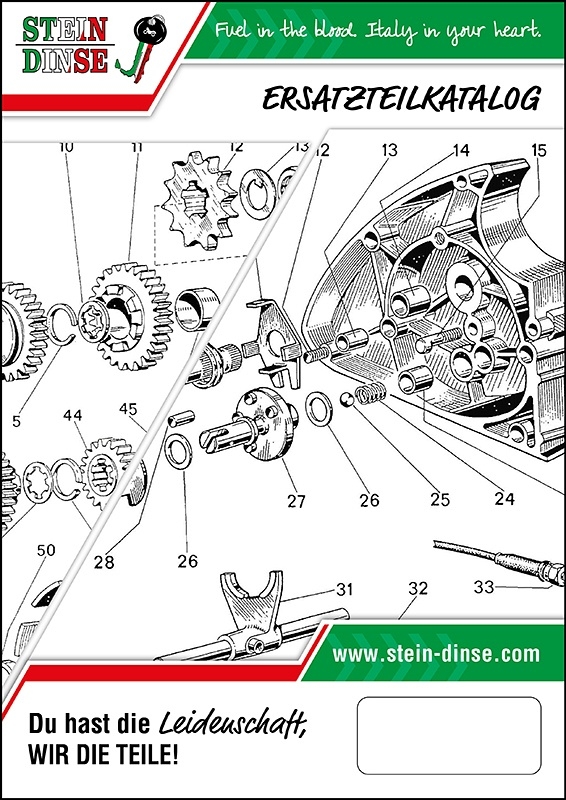 Moto Guzzi Schraube M6x45 sechskant, verzinkt - Le Mans 1-3, V7 700, 850  GT, T3, T4, T5, 1000 SP
