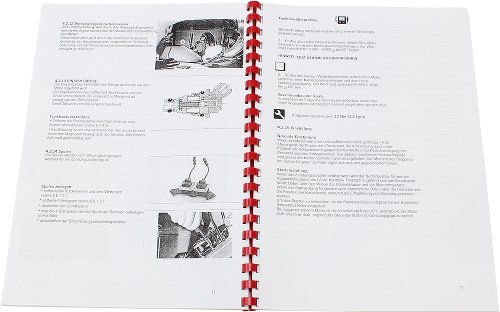 Laverda Workshop manual ( german ) - 750 from 1997