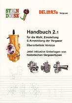 Dellorto Carburetor operation and tuning manual 2.1, german