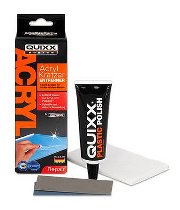 QUIXX Windschild Politur 50 g, mit Schleifpapier/Poliertuch