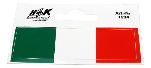 Sticker italian stripes 24x78mm