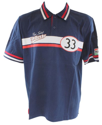 Dellorto Polo-shirt `mod. 33`, blue, size: S NML