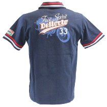 Dellorto Polo-shirt `mod. 33`, blue, size: M NML