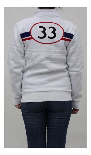 Dellorto Sweatshirt `mod. 33`, white, size: S NML