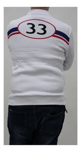 Dellorto Sweatshirt `mod. 33`, white, size: S NML