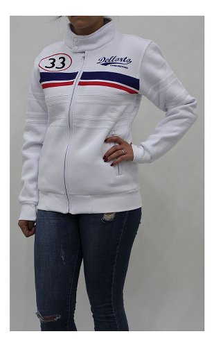 Dellorto Sweatshirt `mod. 33`, white, size: S NML