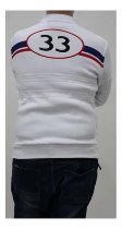 Dellorto Sweatshirt `mod. 33`, white, size: L NML
