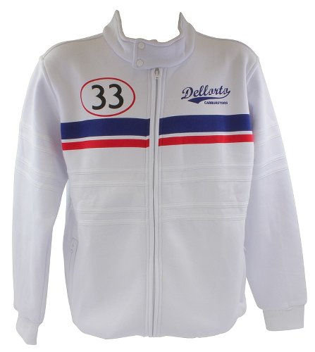 Dellorto Sweatshirt `mod. 33`, white, size: XXL NML