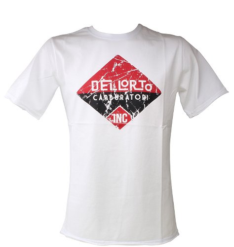 Dellorto T-Shirt `INC 1933`, weiß, Größe: M