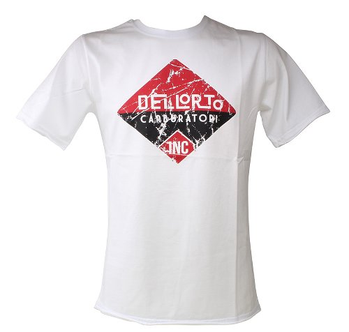 Dellorto T-Shirt `INC 1933`, weiß, Größe: L