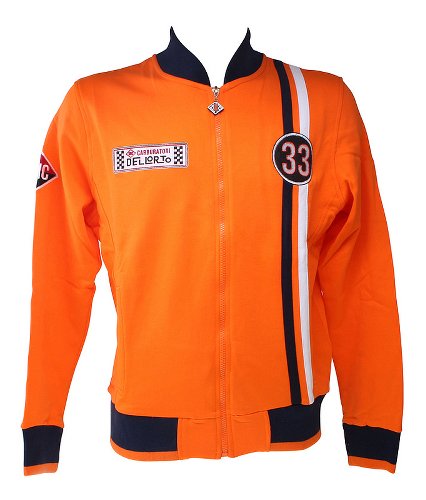 Dellorto Sweatshirt `reparto corse`, orange, size: S