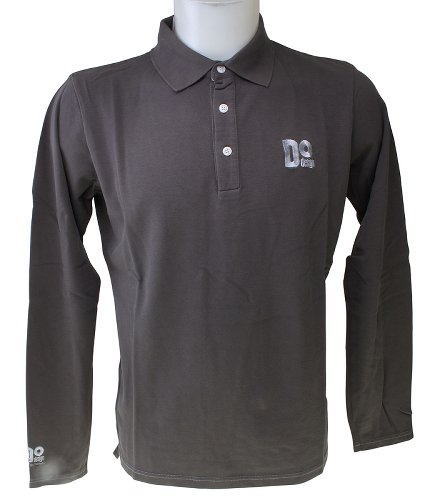 Dellorto Polo shirt `vintage`, grey, size: XL NML