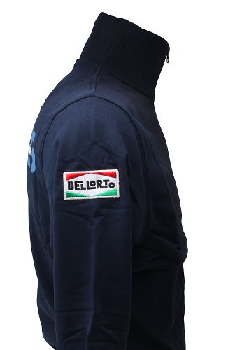 Dellorto Sweatshirt men `classic`, blue, size: S NML