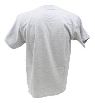 NML T-Shirt H.Aue ´Ich bin über 40´ grau, L