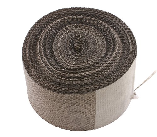 Heat protection tape 10m x 50mm, grey