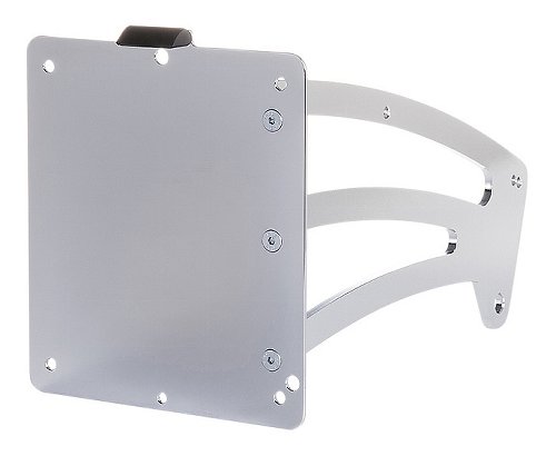 Moto Guzzi License plate holder, lateral, chrome, 180x200mm