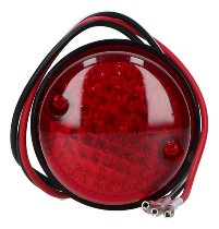 Tail light Mini, E-tested, housing black