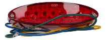 Tailed Led light, Number 1, LED, red glass