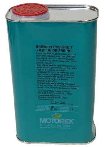 Motorex Bremsflüssigkeit DOT4 1 Liter