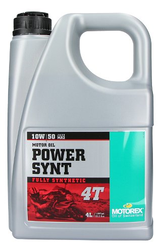 Motorex Motoröl Power Synt 4T, 10W/50 4 Liter