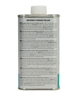 Motorex Mirror finish chrome polish, 200 ml