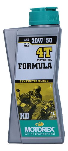 Motorex Engine oil Formula 4T 20W/50 HD 1 liter