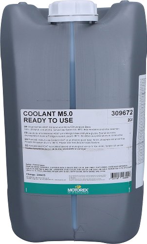 Motorex Coolant M5.0, 20 Liter