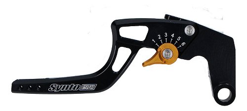 Synto Evo Kupplungshebel schwarz / gold, Aprilia RSV4 RF