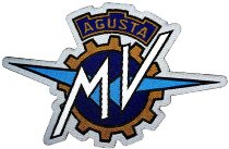 MV Agusta patch, 9,5 x 6,3 cm