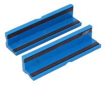 Tool braces for parallel vice 125mm, plastic
