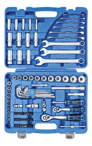 Steckschlüssel-Satz Sechskant | Antrieb 6,3 mm (1/4´) / 10
