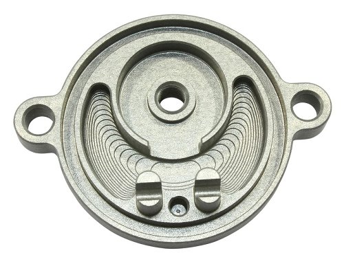 Carburettor cap aluminium CNC silver for Dellorto PHF