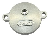 Carburettor cap aluminium CNC silver for Dellorto PHF