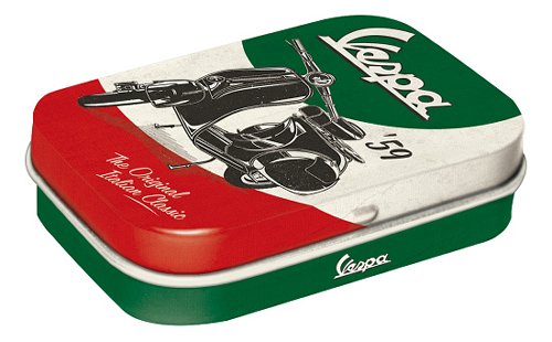 Vespa Pillbox ´the italian classic´, 4x6x2 cm