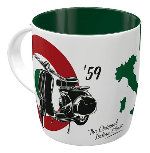 Vespa Cup ´the italian classic´, 8,50x8,50x9 cm