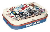Motomania Pillbox `true love`, 4x6x2 cm