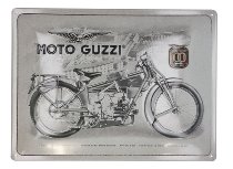Moto Guzzi anniversario 100 anni Insegna - placca in