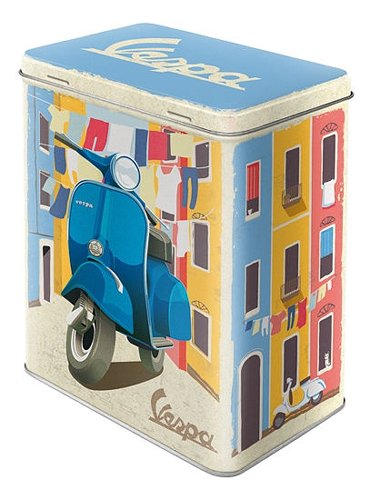 Vespa Storage box ´italian laundry´, 10x14x20 cm