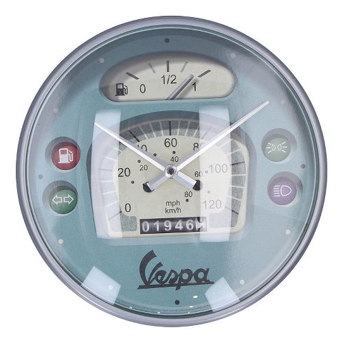 Vespa Wanduhr ´Tacho´, 31x31x5,5 cm