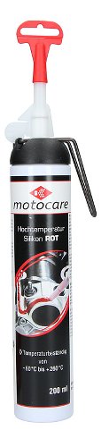 Motocare HT Silicone -50° to +260°C, 200ml red