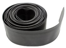 Shrinking hose 50,8mm, black, sold by meter