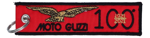Moto Guzzi llavero ´100 años´, rojo
