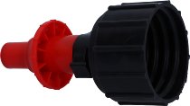 SD-TEC Petrol can quick release for 10L and 20L, red