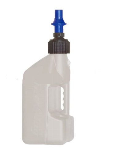 Tuff Jug Gas can 10L white, with blue quick release cap