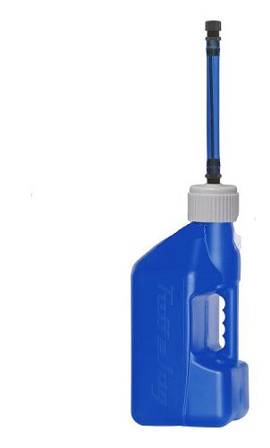 Tuff Jug petrol can 10L, blue with Auto-Stop filling hose