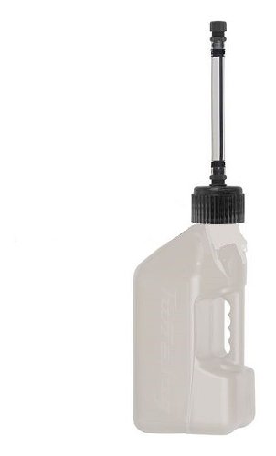 Tuff Jug petrol can 10L, white with Auto-Stop filling hose